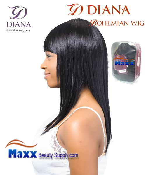 Diana Bohemian Synthetic Hair Full Wig - Nana
